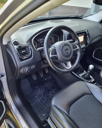 Jeep Compass cena 84000 przebieg: 72000, rok produkcji 2019 z Zawiercie małe 22